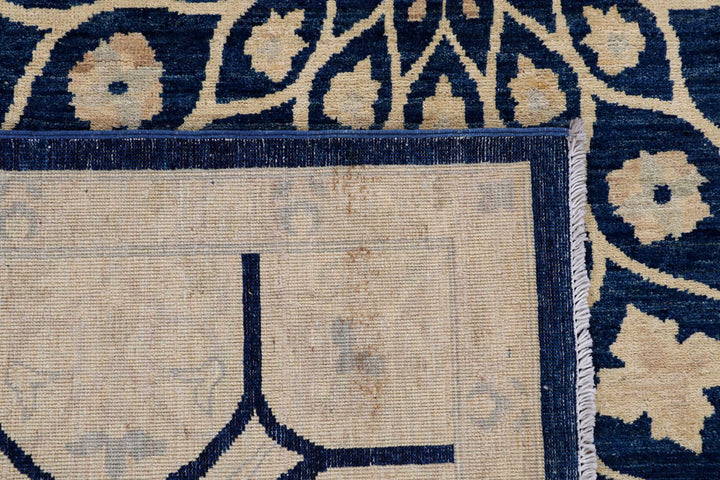 Midnight Blue Gombud 9' 1 x 12' 1 - No. 58074 - ALRUG Rug Store