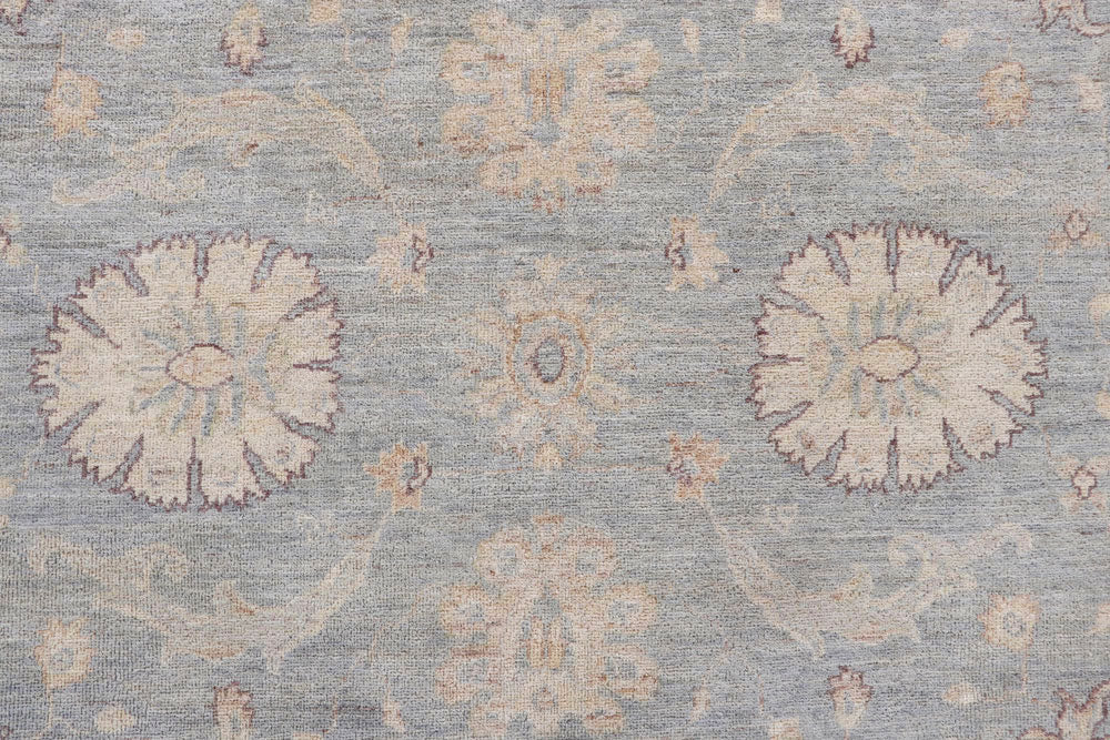 Dark Grey Oushak 7' 10 x 9' 8 - No. 58077 - ALRUG Rug Store