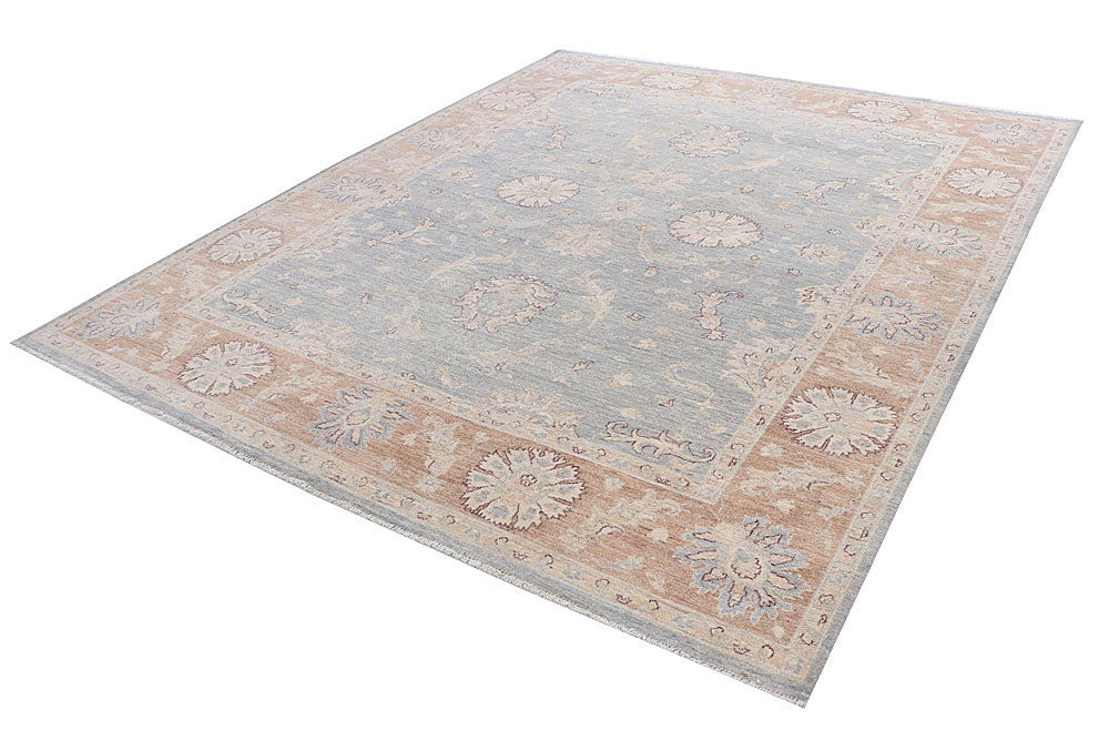 Dark Grey Oushak 7' 10 x 9' 8 - No. 58077 - ALRUG Rug Store