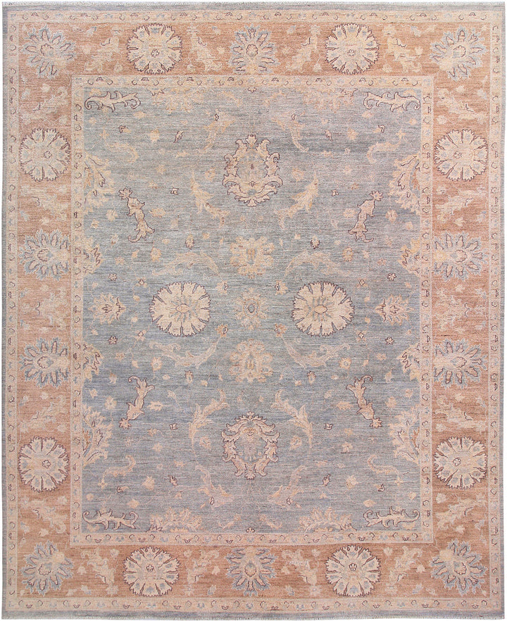 Dark Grey Oushak 7' 10 x 9' 8 - No. 58077 - ALRUG Rug Store