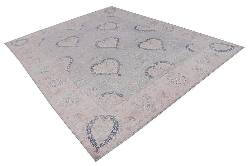 Light Grey Oushak 8' x 9' 9 - No. 58081 - ALRUG Rug Store