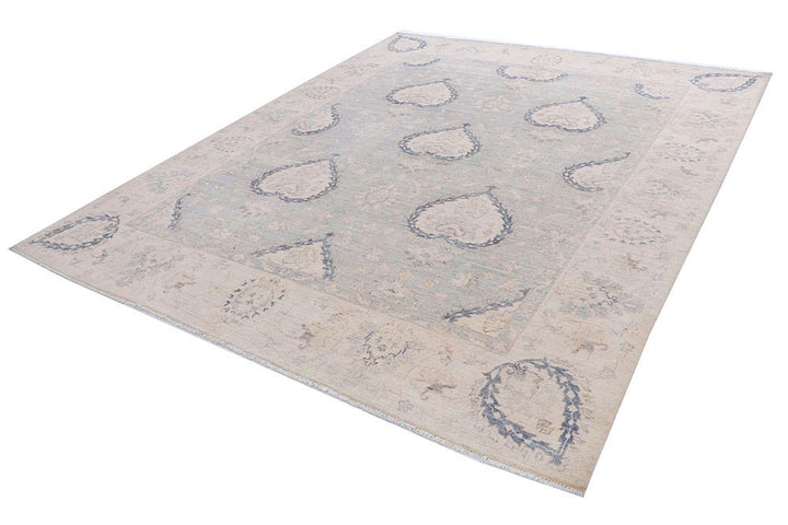 Light Grey Oushak 8' x 9' 9 - No. 58081 - ALRUG Rug Store
