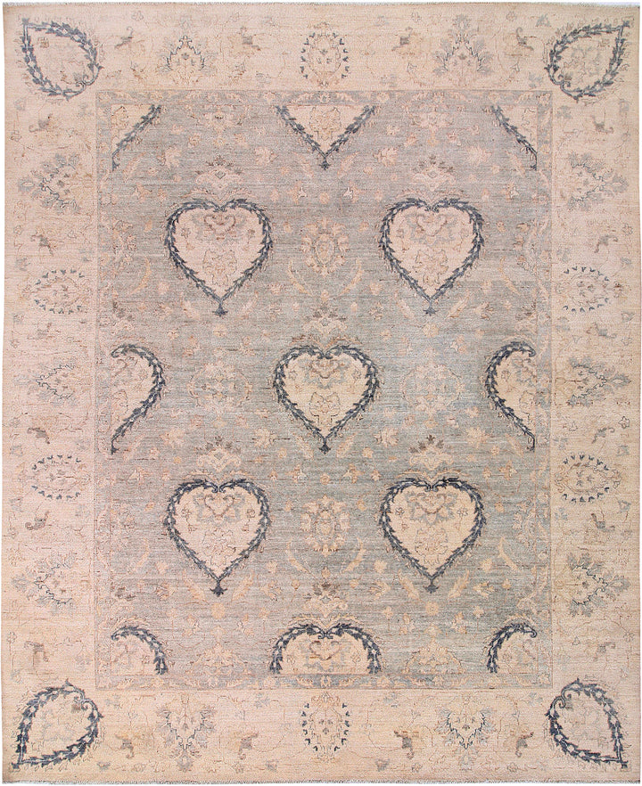 Light Grey Oushak 8' x 9' 9 - No. 58081 - ALRUG Rug Store