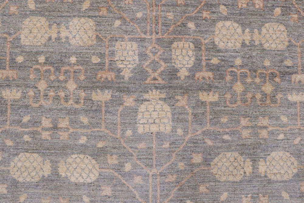 Dark Grey Oushak 9' 11 x 13' 10 - No. 58089 - ALRUG Rug Store