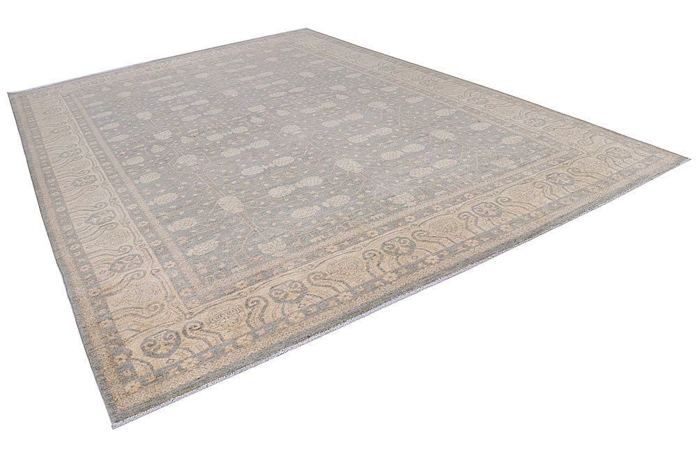 Dark Grey Oushak 9' 11 x 13' 10 - No. 58089 - ALRUG Rug Store