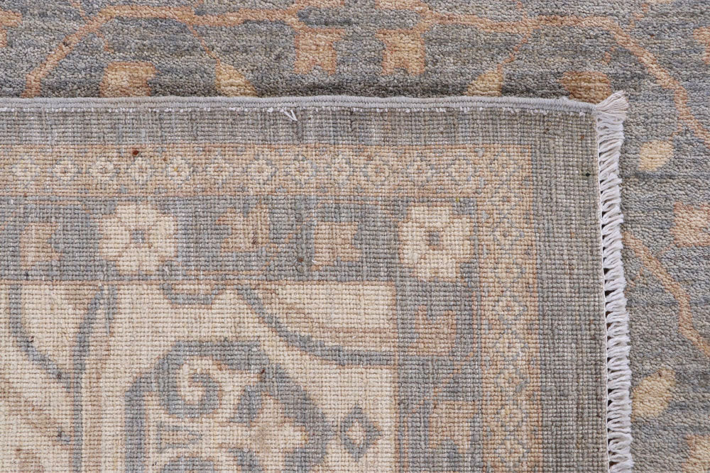 Dark Grey Oushak 9' 11 x 13' 10 - No. 58089 - ALRUG Rug Store