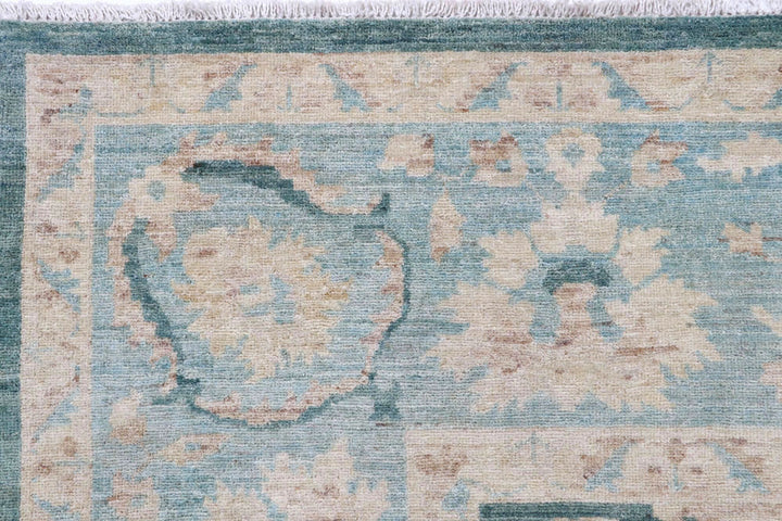 Sea Green Oushak 8' 10 x 11' 6 - No. 58092 - ALRUG Rug Store