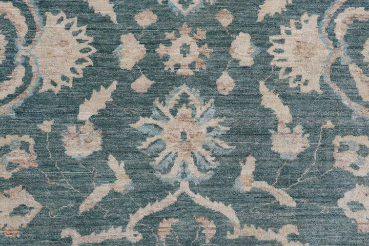 Sea Green Oushak 8' 10 x 11' 6 - No. 58092 - ALRUG Rug Store