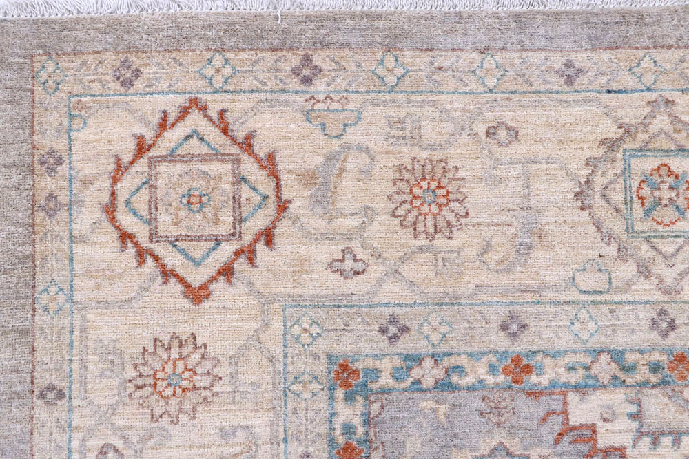 Silver Oushak 8' 11 x 11' 11 - No. 58099 - ALRUG Rug Store