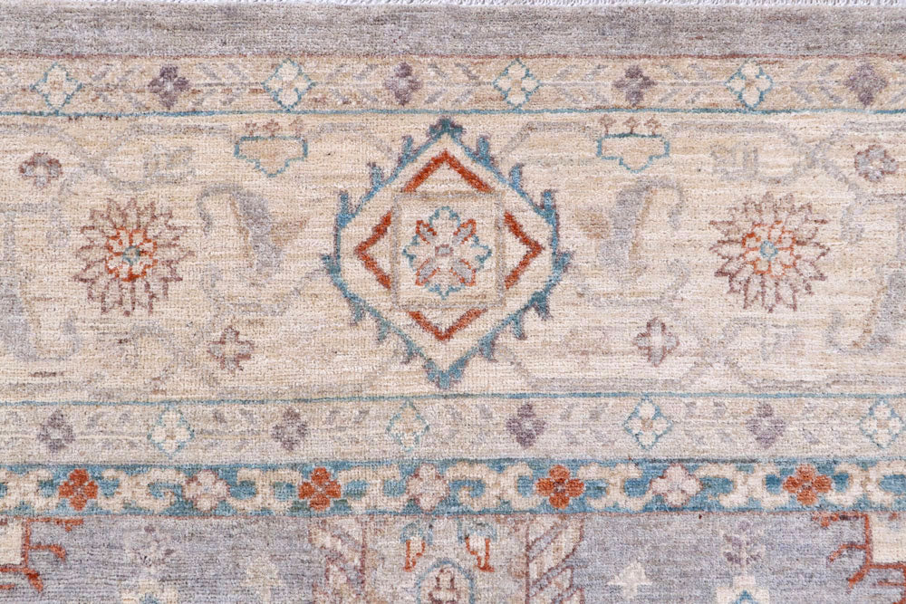 Silver Oushak 8' 11 x 11' 11 - No. 58099 - ALRUG Rug Store