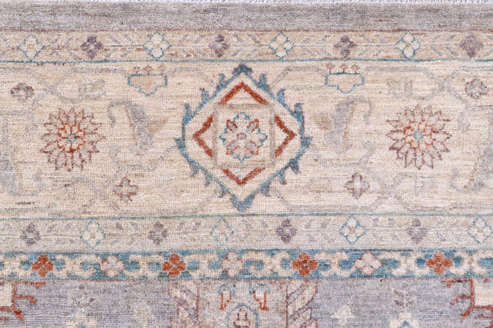 Silver Oushak 8' 11 x 11' 11 - No. 58099 - ALRUG Rug Store