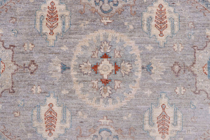 Silver Oushak 8' 11 x 11' 11 - No. 58099 - ALRUG Rug Store