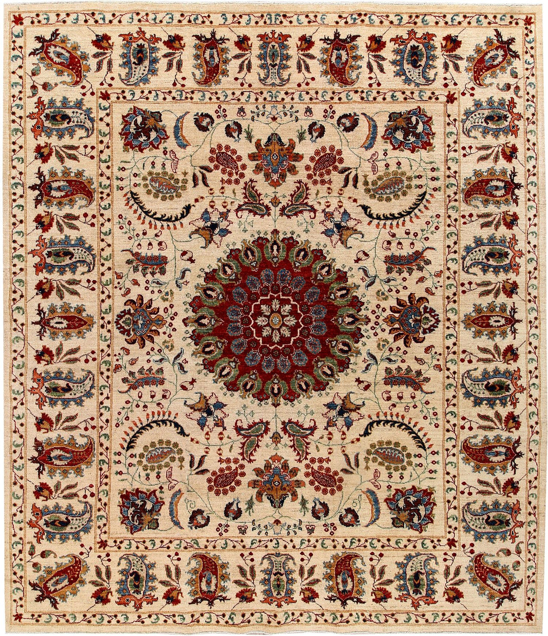 Oushak 8' 5 x 9' 8 - No. 58104 - ALRUG Rug Store