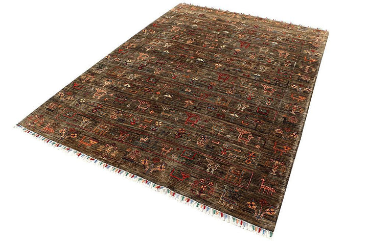 Kazak 5' 7 x 7' 9 - No. 58108 - ALRUG Rug Store