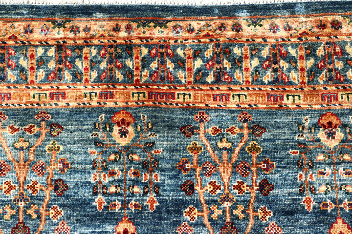 Light Slate Grey Kazak 4' 2 x 5' 10 - No. 58114 - ALRUG Rug Store