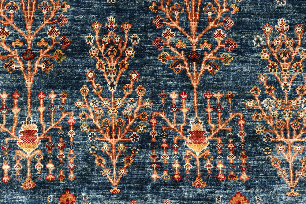 Light Slate Grey Kazak 4' 2 x 5' 10 - No. 58114 - ALRUG Rug Store