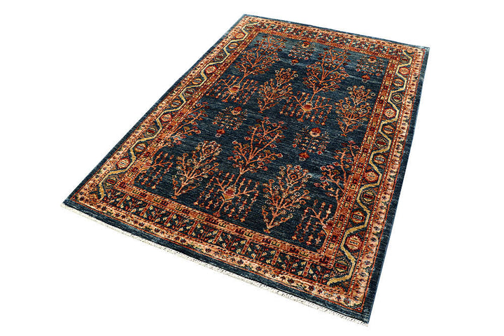 Light Slate Grey Kazak 4' 2 x 5' 10 - No. 58114 - ALRUG Rug Store