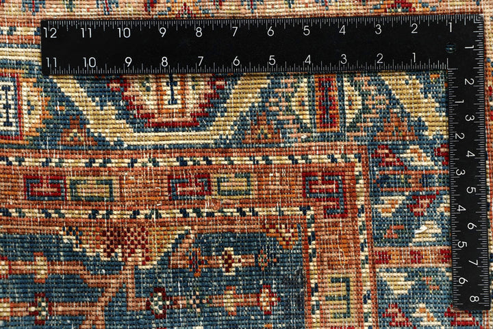 Light Slate Grey Kazak 4' 2 x 5' 10 - No. 58114 - ALRUG Rug Store