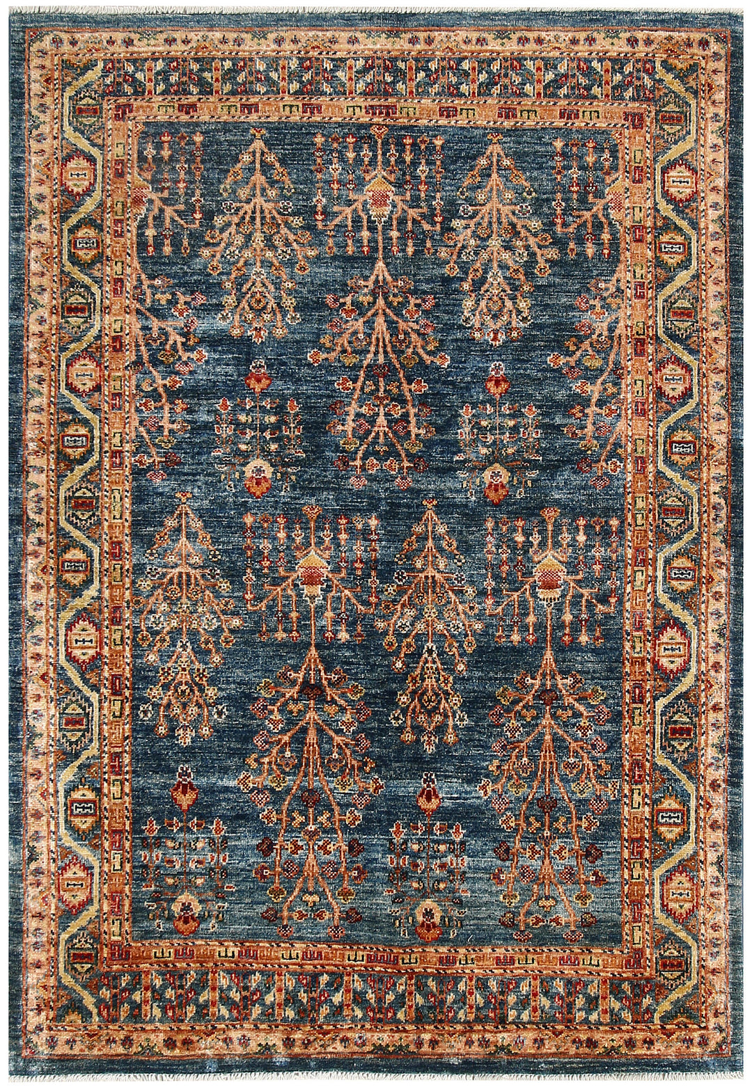 Light Slate Grey Kazak 4' 2 x 5' 10 - No. 58114 - ALRUG Rug Store