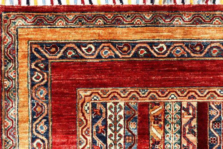 Multi Colored Shawl 5' 6 x 7' 9 - No. 58120 - ALRUG Rug Store