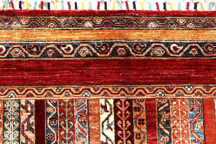 Multi Colored Shawl 5' 6 x 7' 9 - No. 58120 - ALRUG Rug Store