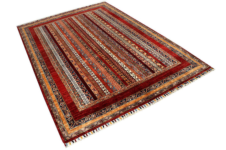 Multi Colored Shawl 5' 6 x 7' 9 - No. 58120 - ALRUG Rug Store