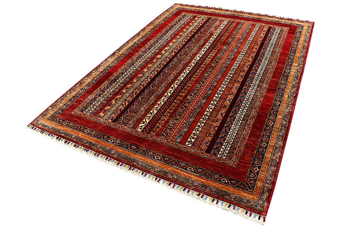 Multi Colored Shawl 5' 6 x 7' 9 - No. 58120 - ALRUG Rug Store