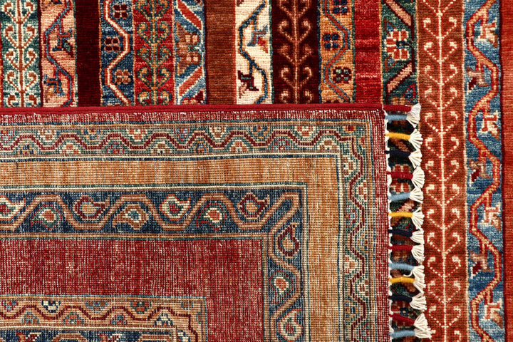 Multi Colored Shawl 5' 6 x 7' 9 - No. 58120 - ALRUG Rug Store