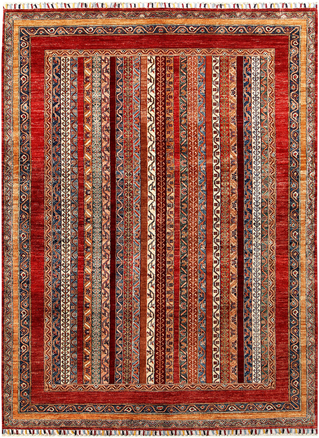 Multi Colored Shawl 5' 6 x 7' 9 - No. 58120 - ALRUG Rug Store