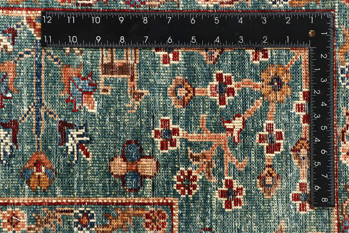 Darkgreen Ziegler 5' 10 x 8' 2 - No. 58124 - ALRUG Rug Store