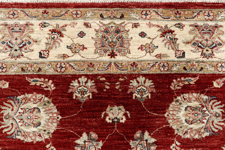 Maroon Ziegler 6' 9 x 9' 9 - No. 58134 - ALRUG Rug Store