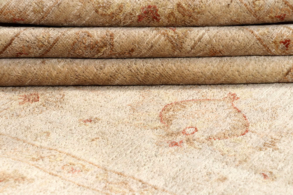 Wheat Ziegler 5' 5 x 7' 8 - No. 58139 - ALRUG Rug Store