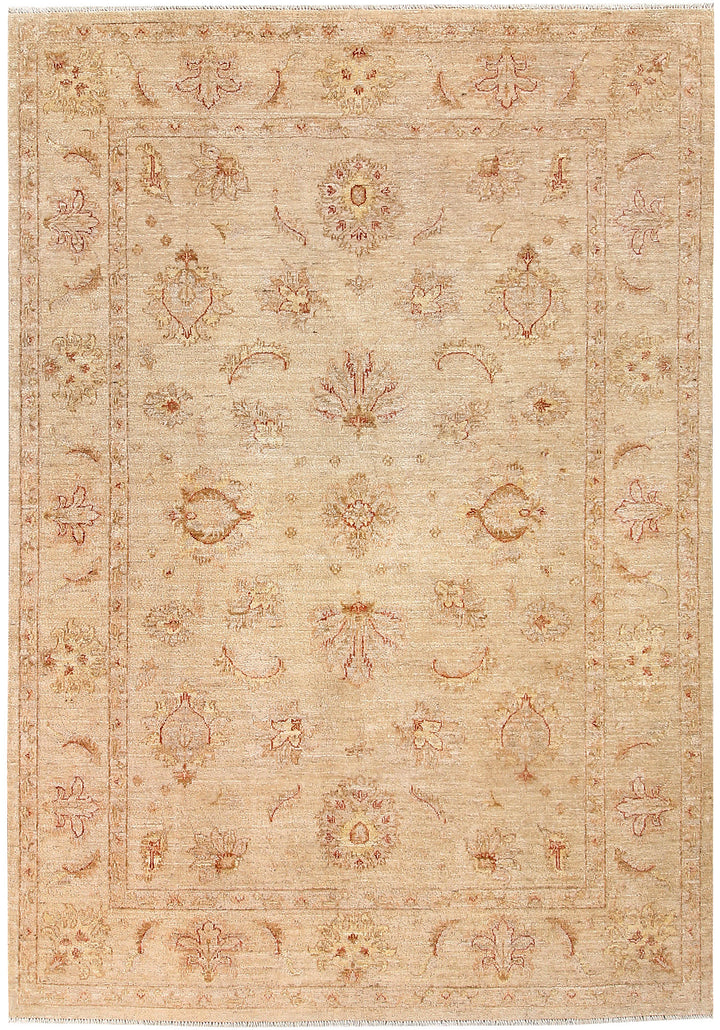 Wheat Ziegler 5' 5 x 7' 8 - No. 58139 - ALRUG Rug Store
