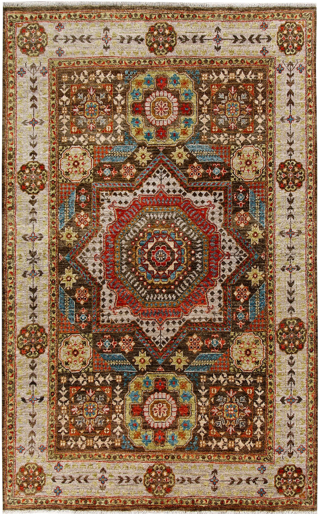 Mamluk 4' x 6' 5 - No. 58151 - ALRUG Rug Store