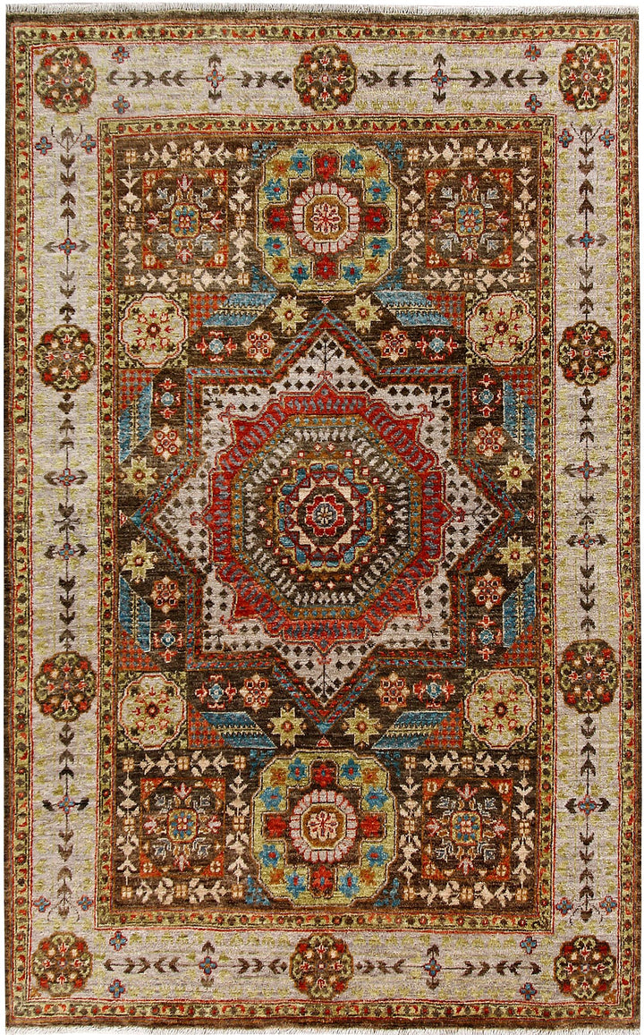 Mamluk 4' x 6' 5 - No. 58151 - ALRUG Rug Store