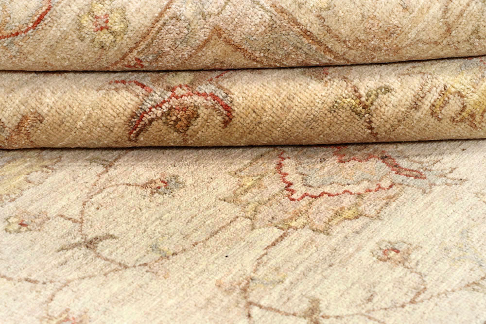 Wheat Ziegler 5' 1 x 6' 5 - No. 58155 - ALRUG Rug Store