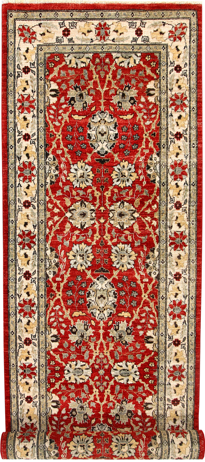 Firebrick Ziegler 2' 10 x 10' 7 - No. 58164 - ALRUG Rug Store
