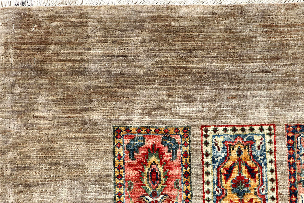 Tan Kazak 3' 10 x 6' 8 - No. 58177 - ALRUG Rug Store