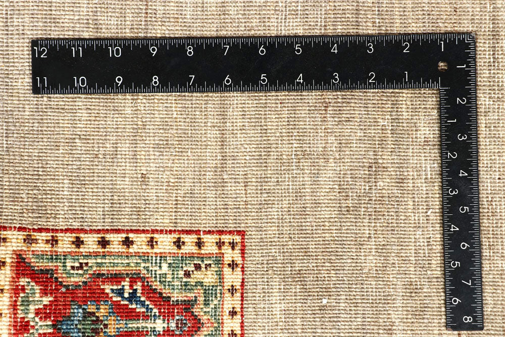 Tan Kazak 3' 10 x 6' 8 - No. 58177 - ALRUG Rug Store