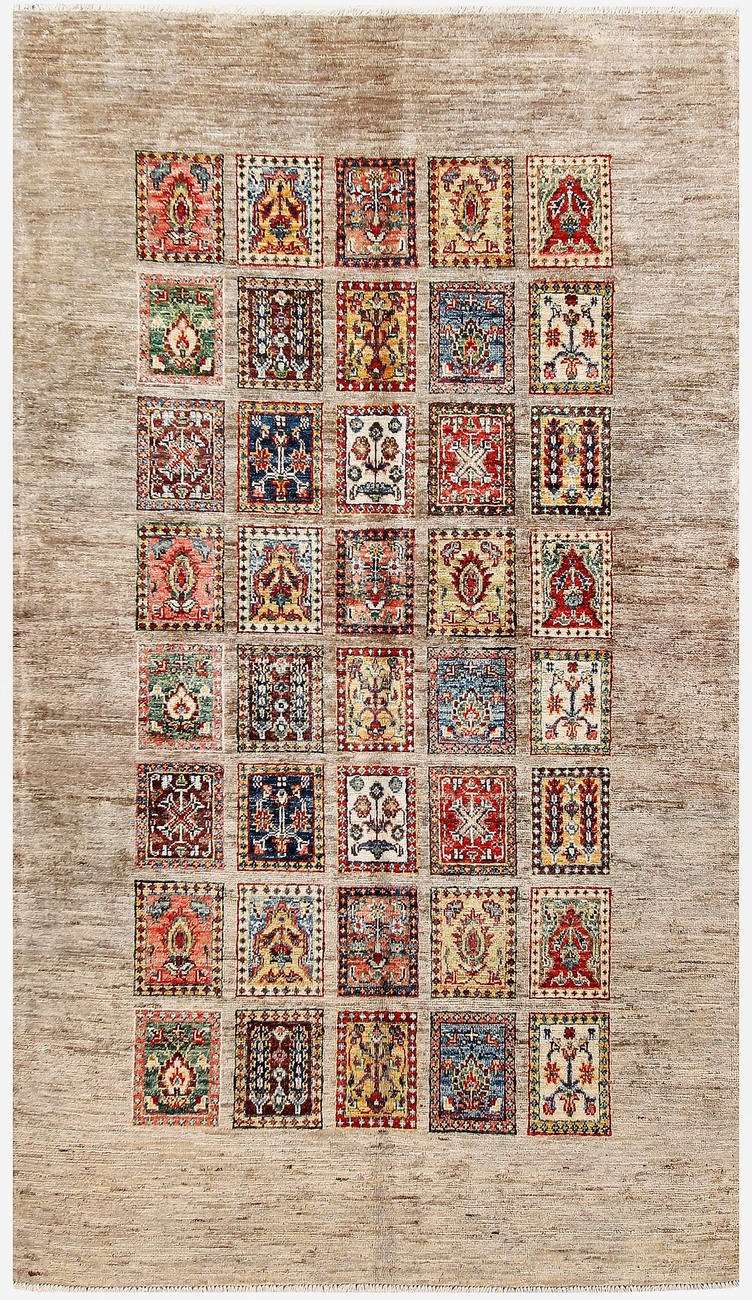Tan Kazak 3' 10 x 6' 8 - No. 58177 - ALRUG Rug Store