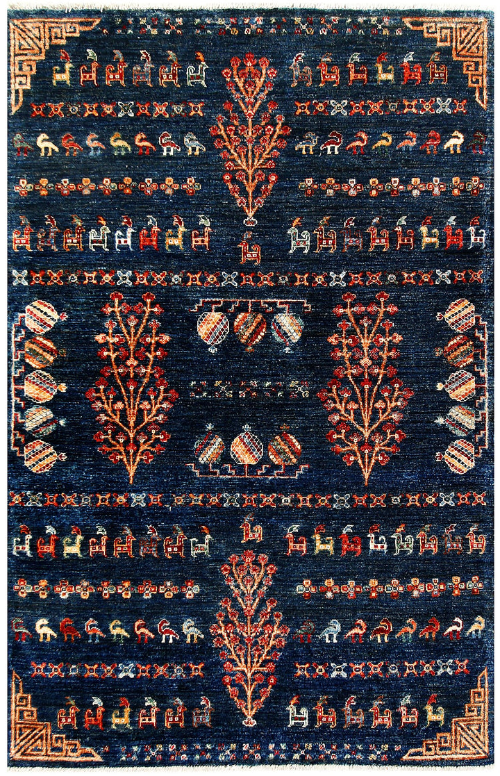 Kazak 3' 11 x 6' - No. 58194 - ALRUG Rug Store