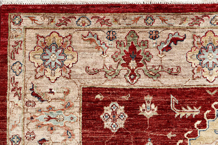 Blanched Almond Ziegler 6' 7 x 9' 9 - No. 58198 - ALRUG Rug Store