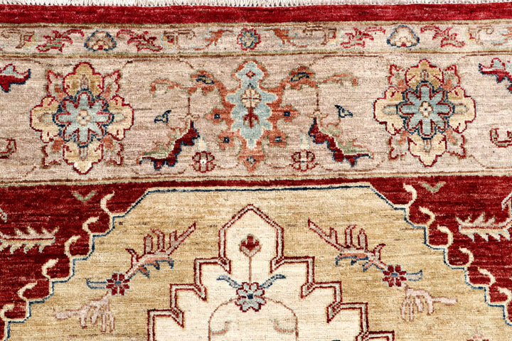 Blanched Almond Ziegler 6' 7 x 9' 9 - No. 58198 - ALRUG Rug Store