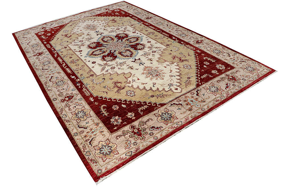 Blanched Almond Ziegler 6' 7 x 9' 9 - No. 58198 - ALRUG Rug Store