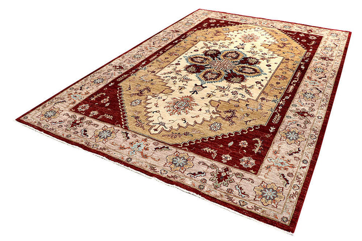 Blanched Almond Ziegler 6' 7 x 9' 9 - No. 58198 - ALRUG Rug Store