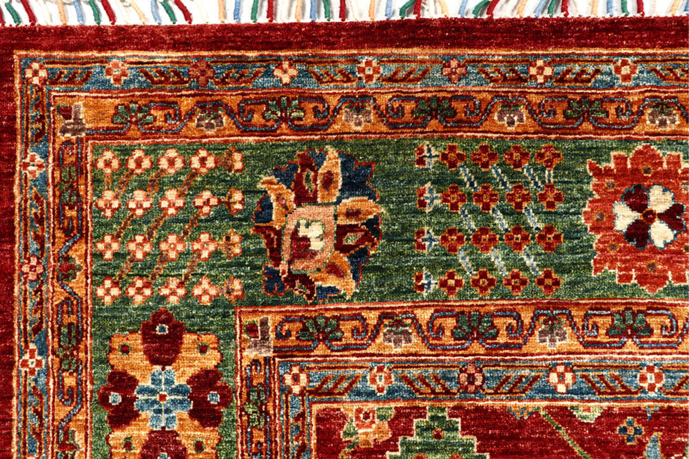 Firebrick Ziegler 6' 11 x 10' 8 - No. 58200 - ALRUG Rug Store