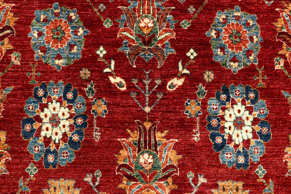 Firebrick Ziegler 6' 11 x 10' 8 - No. 58200 - ALRUG Rug Store