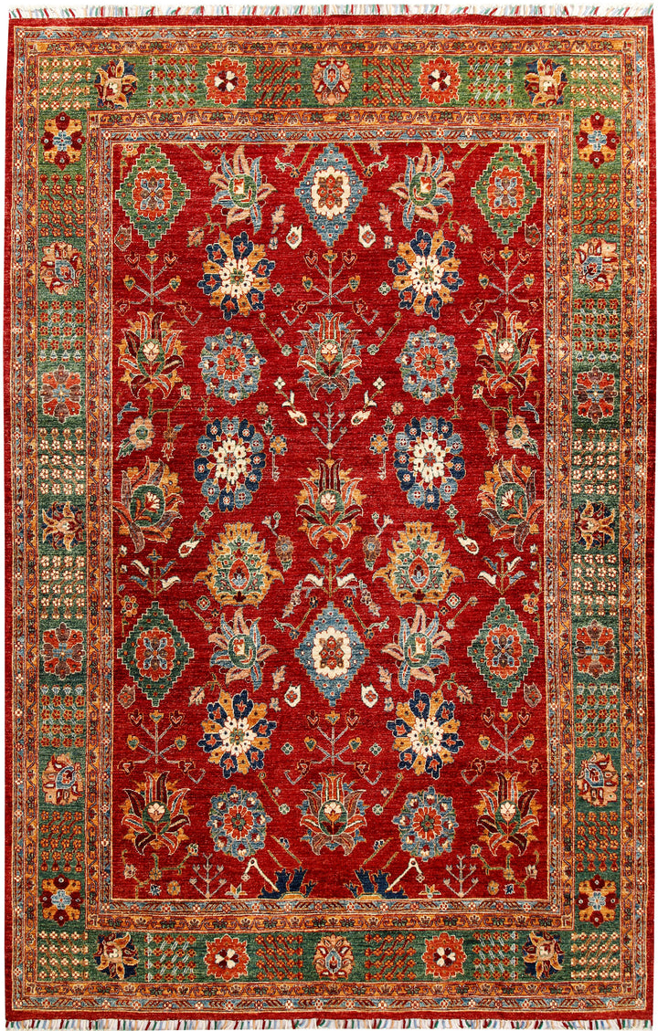 Firebrick Ziegler 6' 11 x 10' 8 - No. 58200 - ALRUG Rug Store