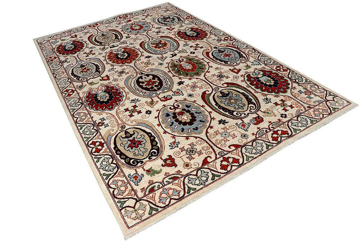 Oushak 6' 1 x 9' 3 - No. 58220 - ALRUG Rug Store