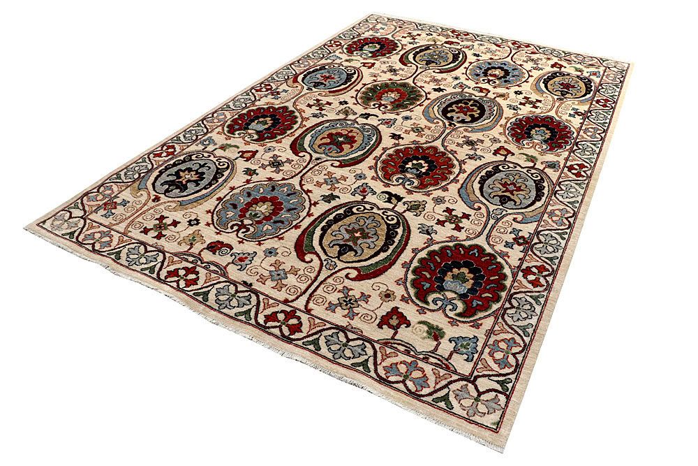 Oushak 6' 1 x 9' 3 - No. 58220 - ALRUG Rug Store